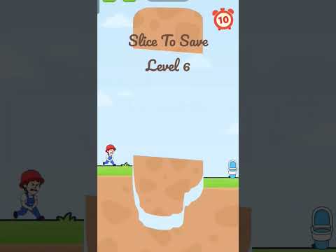 Slice To Save Level 6 Walkthrough. #slicetosave #shorts #gameplay #walkthrough #mobilegame #trending