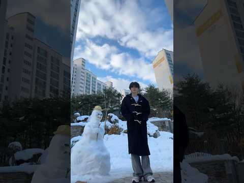 ☃️ 다들 첫 눈 누구랑 같이 봤어요?  #firstsnowchallenge #firstsnow #첫눈 #BLITZERS #JUHAN #블리처스 #주한