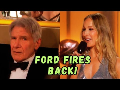 Harrison Ford’s Epic Response to Nikki Glaser’s Weed Joke at Golden Globes 2025