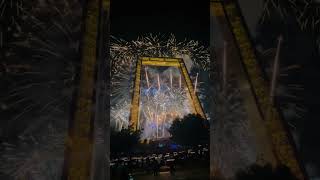 Fireworks in Dubai frame.NYE 2025 #fireworksdubai #burjkhalifafireworks #nye2025 #newyear2025 #dubai