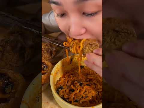 ASMR eating spicy food 🥵🔥#asmr#asmrsounds#asmrfood#shorts#short#food#foodie#viral