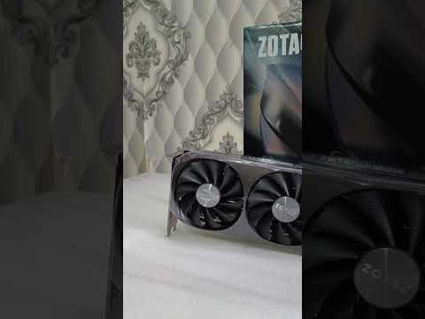 ZOTAC GAMING GeForce RTX 4070 SUPER Trinity OC Black Edition #rtx4070super #zotac #nvidia #shorts