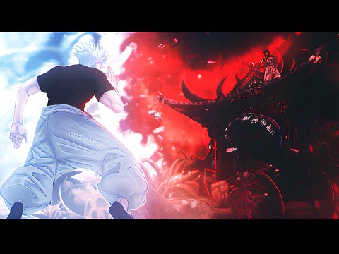 GOJO vs SUKUNA (UPDATED VER.) FULL FIGHT + ENDING | Lyrics & Subtitles | Metal - Judas