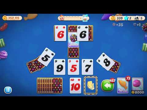 Candy Crush Solitaire Level 584 - NO BOOSTERS GAMEPLAY 🍬🃏 | SKILLGAMING ✔️