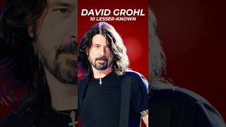 10 Lesser-Known Facts About Dave Grohl | #shorts #davegrohl #foryou