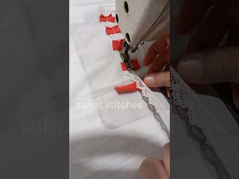 New Trick of lace sewing #shorts #sewing #rahatstitches