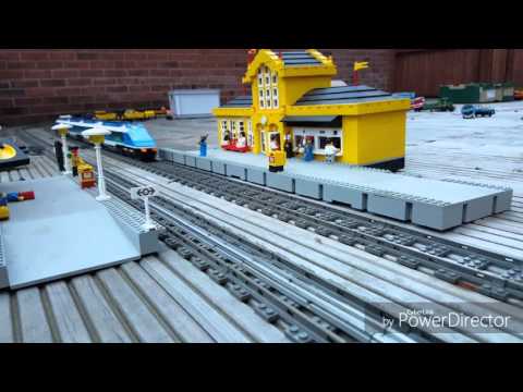 My lego train collection