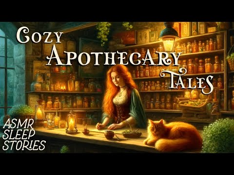 Enchanting Medieval Apothecary Tales | Cozy British ASMR | Fantasy Bedtime Stories