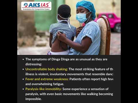 Dinga Disease #aksias #upsc #currentaffairs #DingaDisease #Uganda