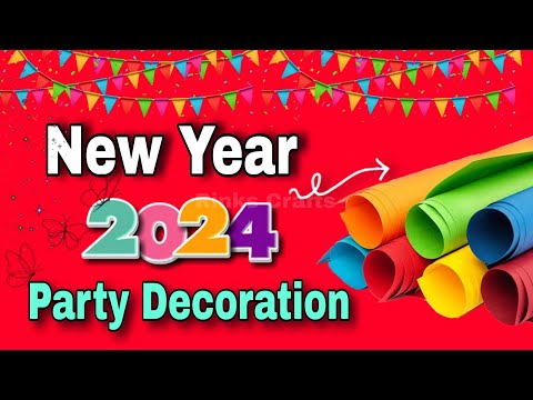 New Year Decoration Ideas 2024 / New Year Decoration / How to Make New Year Decoration