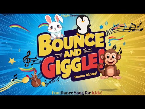 🐰🦁 Bounce and Giggle: Wild Animal Dance Party! 🎵💃 | Fun English Learning for Kids 🌈