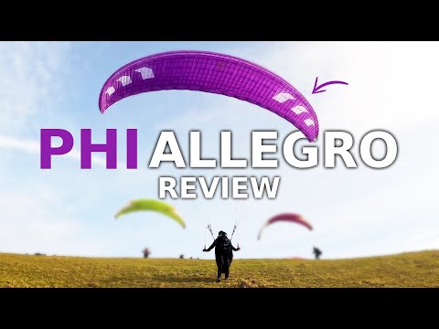 Phi ALLEGRO paraglider review