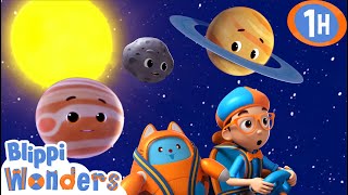 Blippi Meets TALKING PLANETS! | Blippi Wonders | Educational Cartoons for Kids