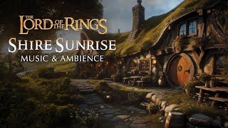 Lord of the Rings | Sunrise in the Shire Music & Ambience 🌤️