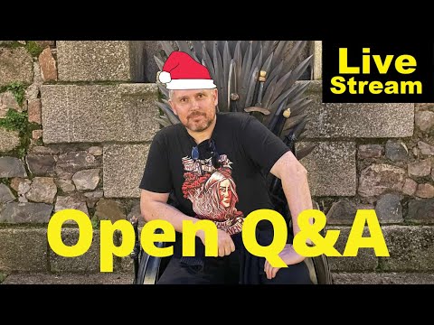 Open Q&A Christmas special! | Livestream