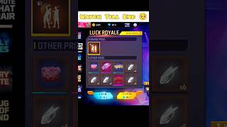 New Luck Royale event free fire 🥺😢 #shorts #short #freefire #trending #freefireshorts