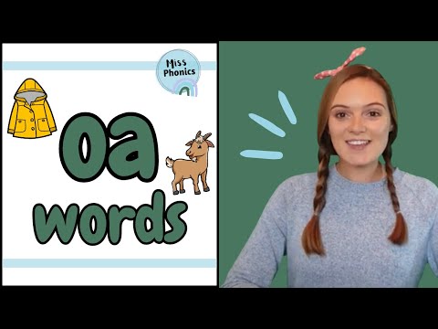 Learn to Blend 'oa' Words with Miss Phonics | Phonics Blending Practice for Kids | British Teacher