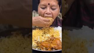 @eating 🥵 spicy chicken curry with rice ##ytshorts##ytmukbang