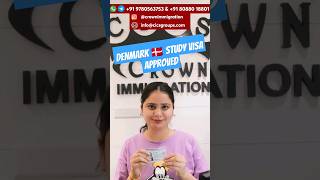 Denmark Study Visa - Success Story | Study in Denmark 2024 | Denmark Visa - Crown Immigration