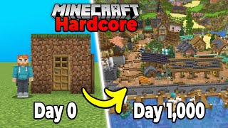 I Survived 1,000 Days in Hardcore Minecraft Survival [MOVIE]