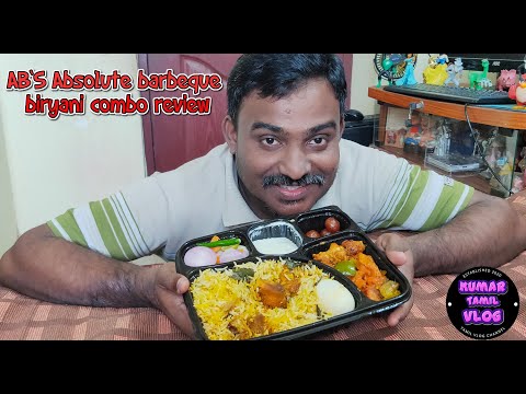 AB`S Absolute barbeque | chicken biryani combo | food review tamil | tamil food review | food vlog