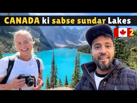 Canada's MOST BEAUTIFUL ! Banff National Park, Lake Moraine