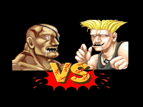 【観覧注意】スト2レインボー？そんなの目じゃない。異次元のヤバさ。ストリートファイター2・・？ Street Fighter2 where everything is different MUGEN