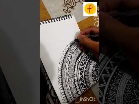 mandala art / part 2 #parthtyagistudios #mandalaart  #part2