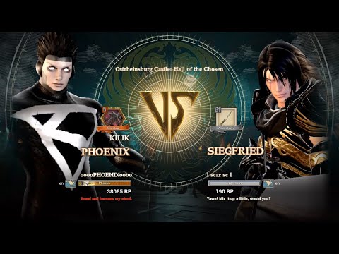 Soul Calibur VI Ranked Match - ooooPHOENIXoooo vs. (1 scar sc l)