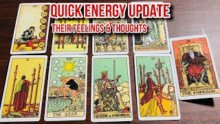 Quick Energy Update ❤️❤️ Their Feelings & Thoughts ❤️❤️ Timeless Tarot ❤️❤️ Hindi-Urdu ❤️❤️