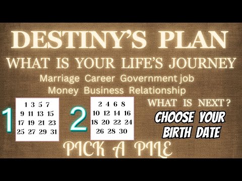 ❤️HINDI❤️DESTINY'S PLAN FOR YOU YOUR LIFE'S JOURNEY Marriage,Career,Money, GovernmentJob PICK A PILE