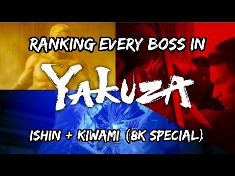 Ranking Every Boss in Yakuza Ishin + Kiwami (8K Special)