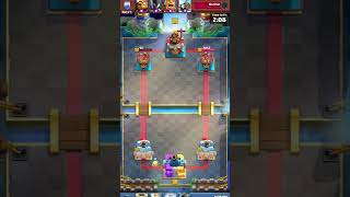 When both have same deck battle in Clash Royale #clashroyale #gaming #shortsvideo #india #games