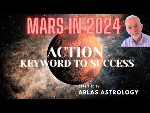 2024 Part 2 - The transits of Mars influence on our behaviour and potential to succeed - or fail...