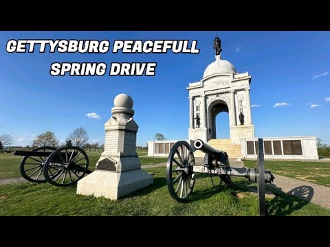 Gettysburg Battlefield 2024 Peaceful Spring Look