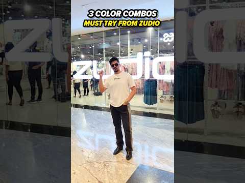 3 Best Color Combos For Summer From Zudio✅️ #colorcombinations #summerfashion #mensfashion #shopping