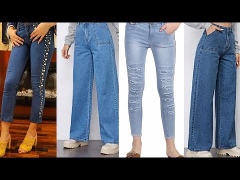 Lastest jeans designs for girls 2024 | #jeans #2024 #fashion #latest #views