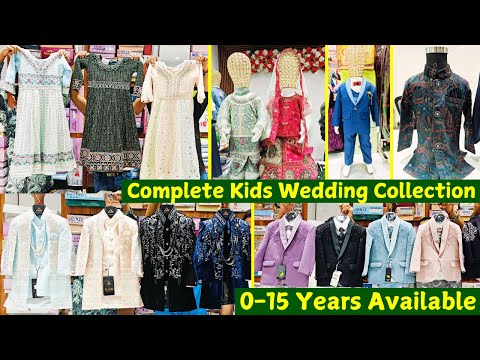 Complete Kids Wedding Collection Shadi Walima Dresses Boys Ethnic Wear Available