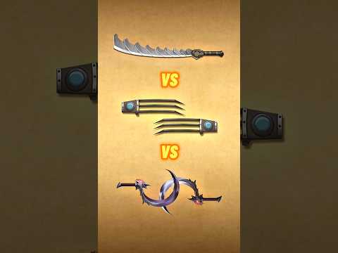 Composite sword, Lynx claws or Pain& panic? which one is the best? 🤔 #shorts #shadowfight2