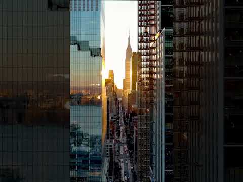 Drone Hudson Yards, and the Spiral, New York City