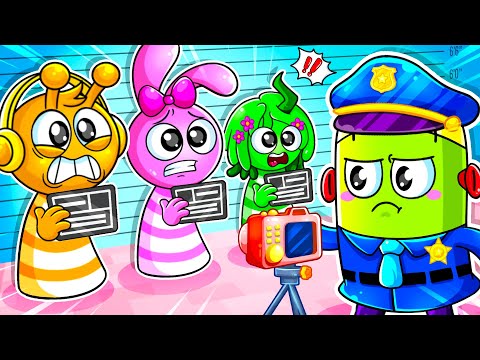 SPRUNKI IN PRISON?! Matt Locked Sprunki In Prison | Funny Cartoon For Kids By Matt, Not Again!