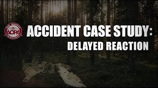 Accident Case Study: Delayed Reaction