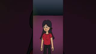 2D ANIMATED STORY #trending #shorts #haunted #animation #funny #viralvideo