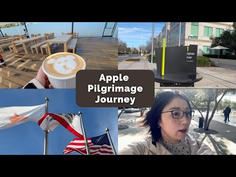 【Vlog】Apple聖地巡礼！「Infinite Loop」と「Apple Park」隣のビジターセンター来訪、サンノゼ訪問