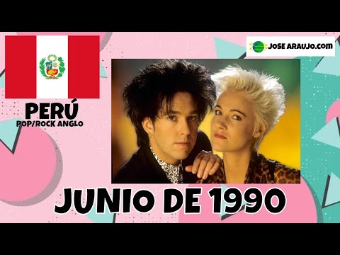 🎶✨ Top 20 Perú 🇵🇪 [Anglo]: Junio de 1990 ✨🎶