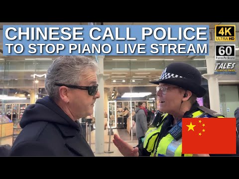 Police Called To Stop Filming During Piano Livestream (Remastered to 4K/60fps UHD) 👍 ✅ 🔔