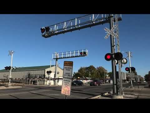 Amtrak 69 South in Lincoln, IL 10/27/24