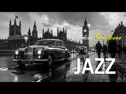 Rain-Kissed Streets 🎶 Swing Jazz & Big Band Melodies of 1930s London | Nostalgic Sounds for Relaxa