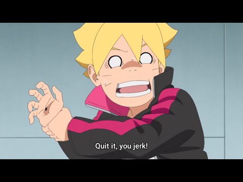 Kawaki wants to BLAST Boruto's arm 😅