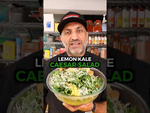 Lemon Kale Caesar Salad Recipe